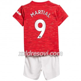 Manchester United Anthony Martial 9 Domaći Dječji Komplet Dresovi za Nogomet 2020-2021 (+ kratke hlače)